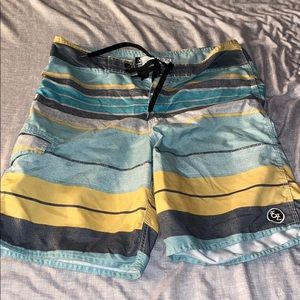 Men’s Ezekiel board shorts/ swimming trunks